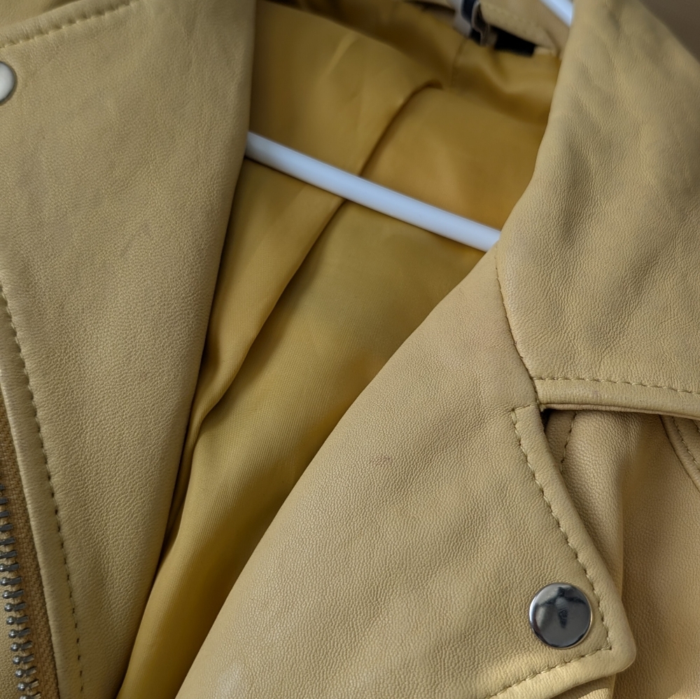 Topshop Strobe Leather Jacket - image 5